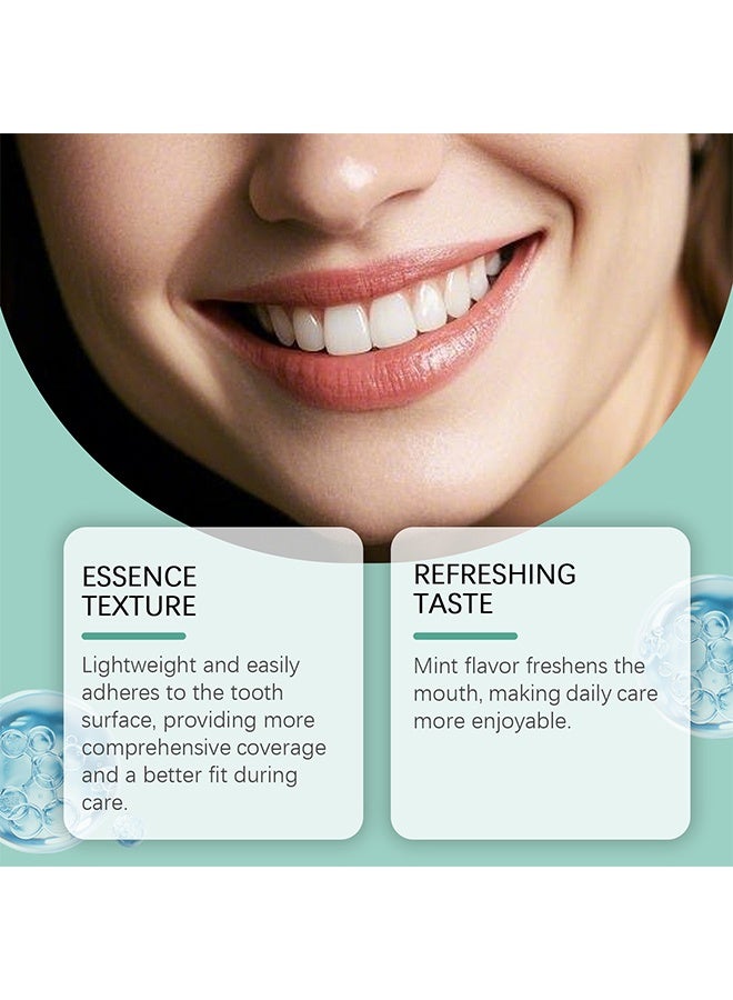 Feimuko Tooth Essence Liquid - Cleanses tooth stains, reduces bad odor. Mint flavor, gentle care essence 30ml - Image 2